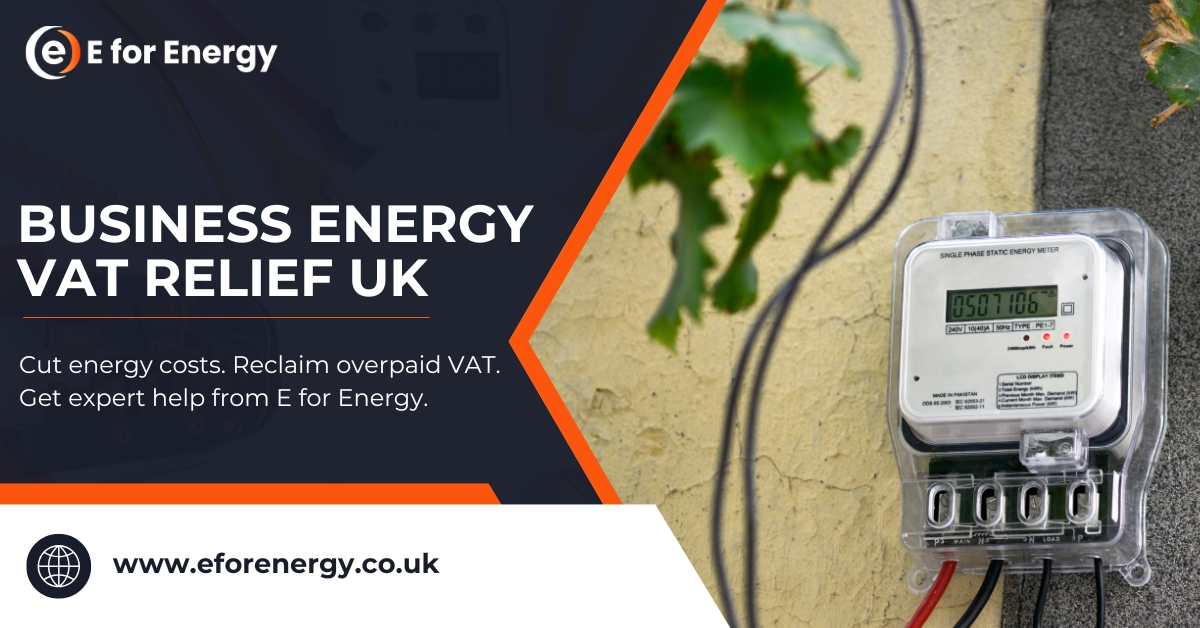 Business Energy VAT Relief UK