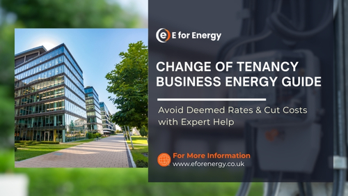 Change of Tenancy business energy