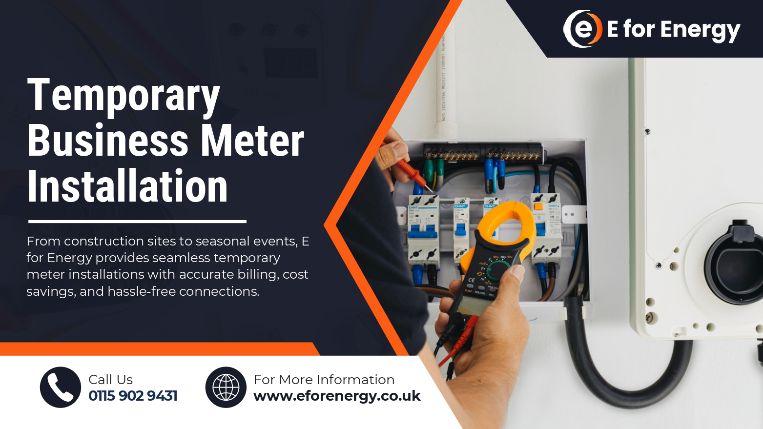 Temporary Business Meter Installation UK