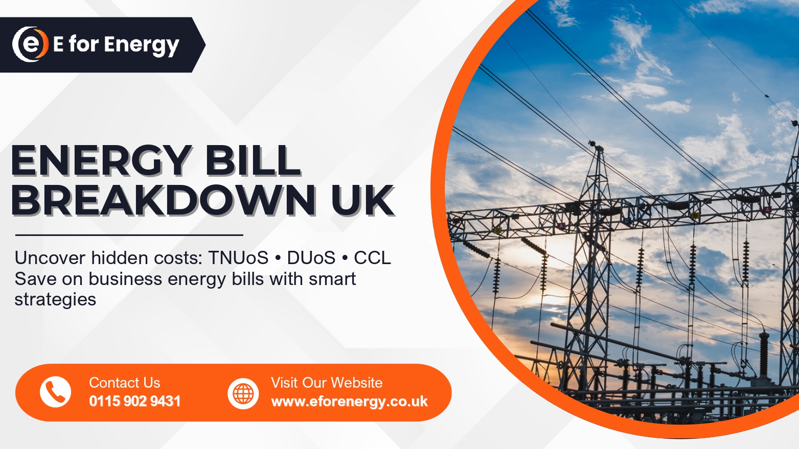 energy bill breakdown UK