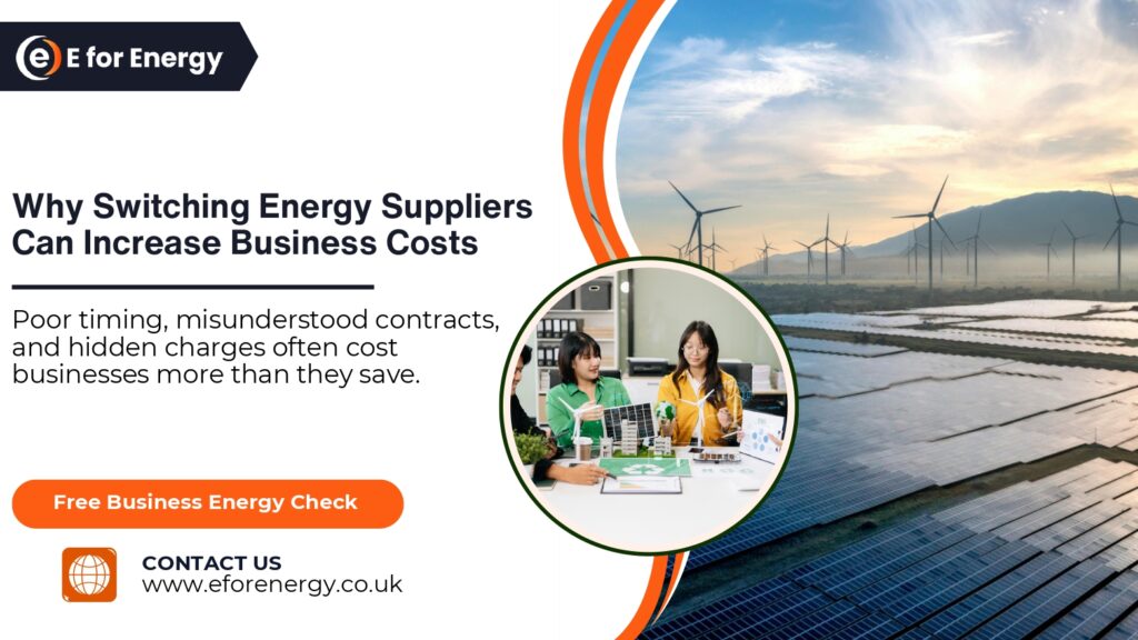 Business Energy Switching Mistakes