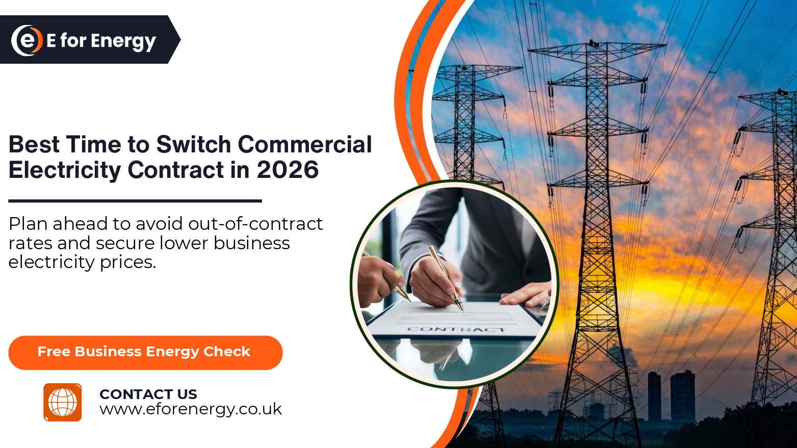 best time to switch commercial electricity contract