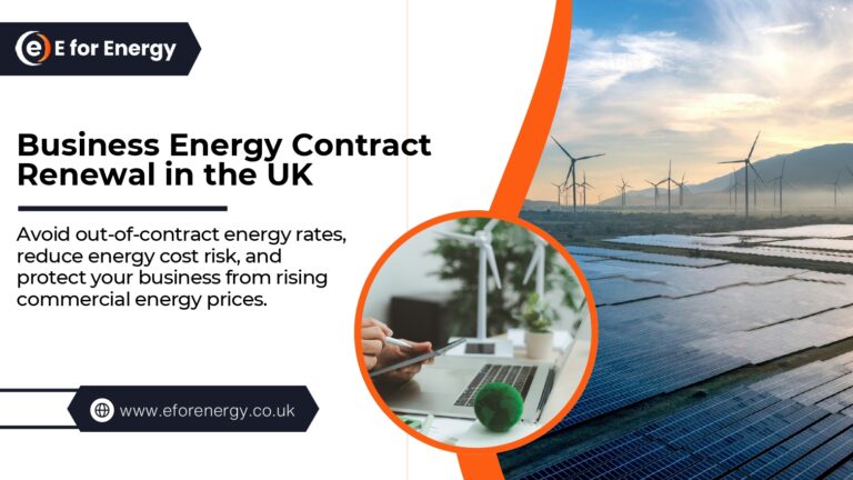 Business energy contract renewal